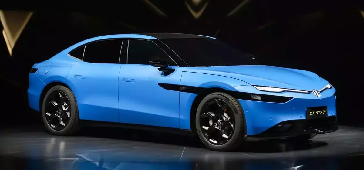 Volkswagen Unveils ID. Unyx 09 Electric Sedan in China, Developed with Xpeng
