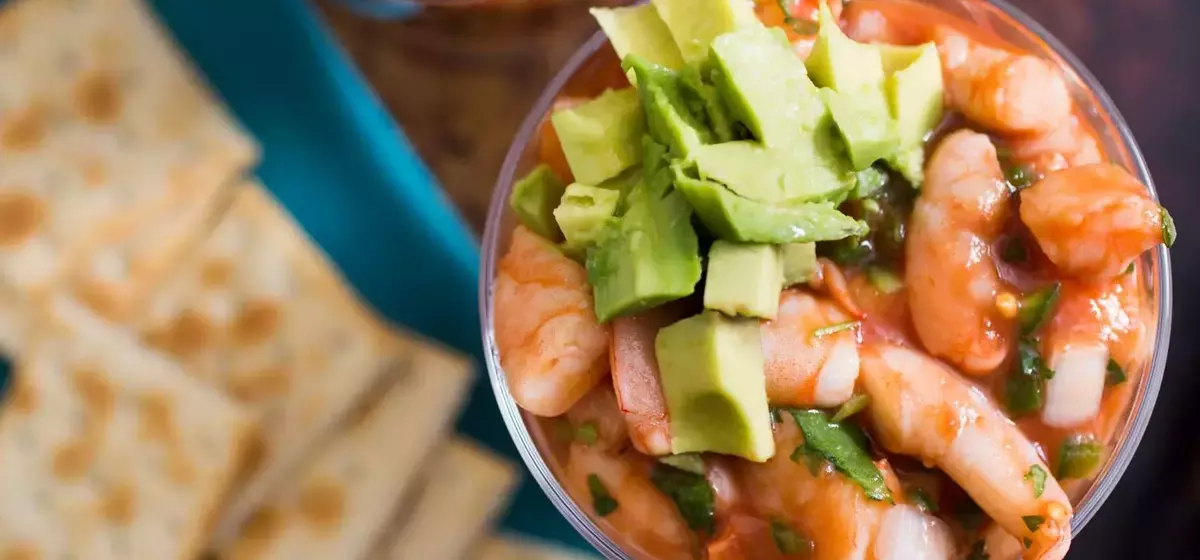 Elevated Mexican Shrimp Cocktail: A Perfectly Balanced Flavor Experience