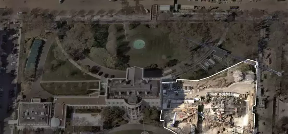 Controversial White House Fountain Renovation Under Trump Administration
