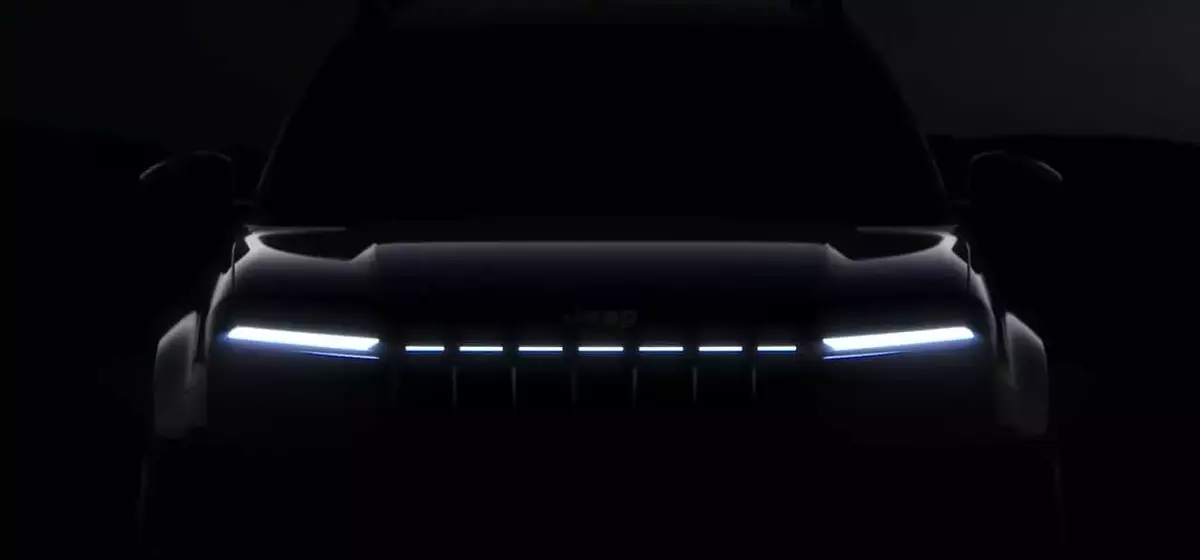 Jeep's Smallest SUV Teases a New Illuminated Grille