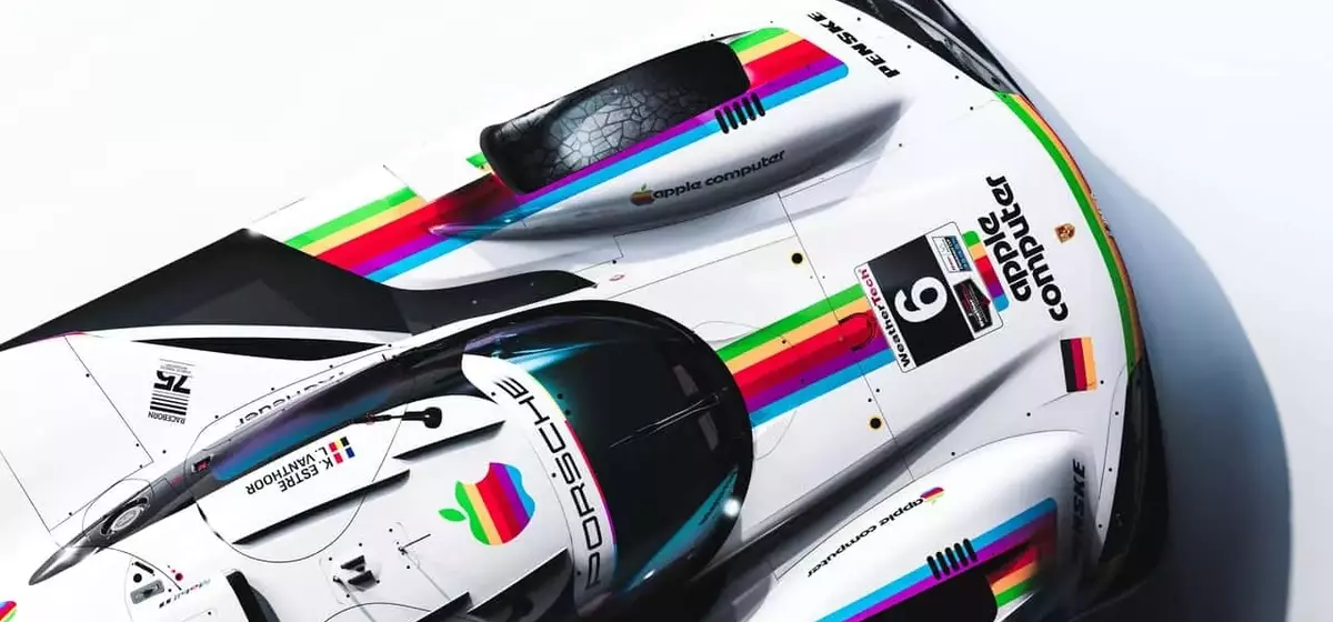 Porsche Revives Iconic Apple Livery for 963 Race Cars