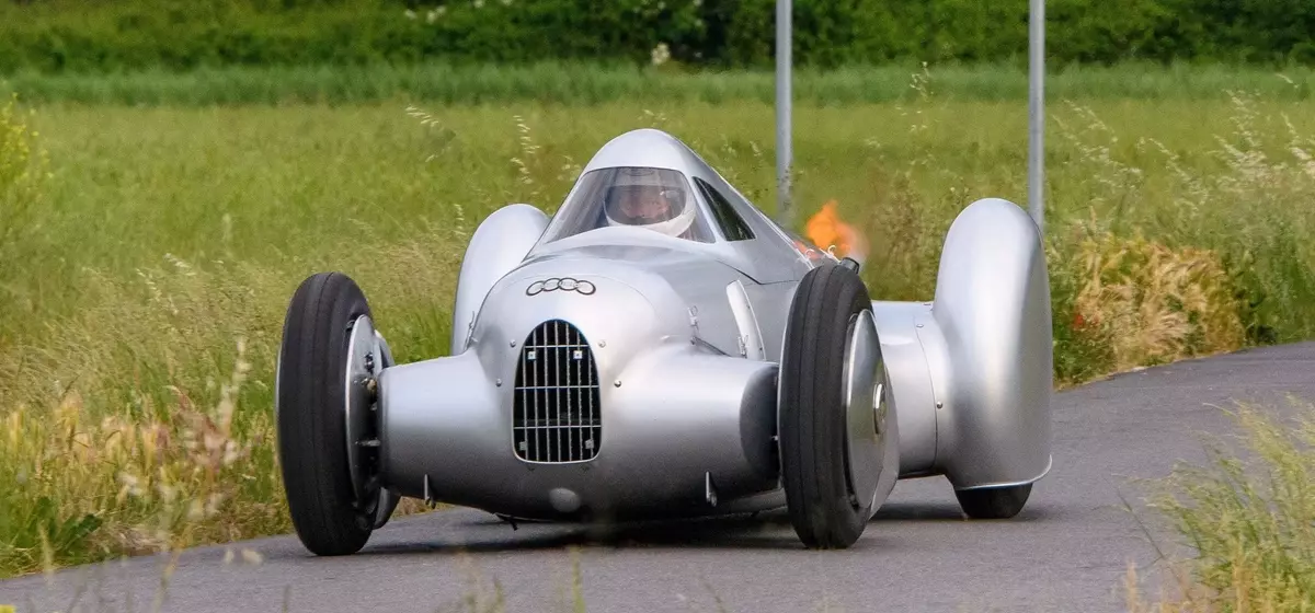 Audi Recreates Auto Union Lucca, a Legendary 1930s Speed-Record Car