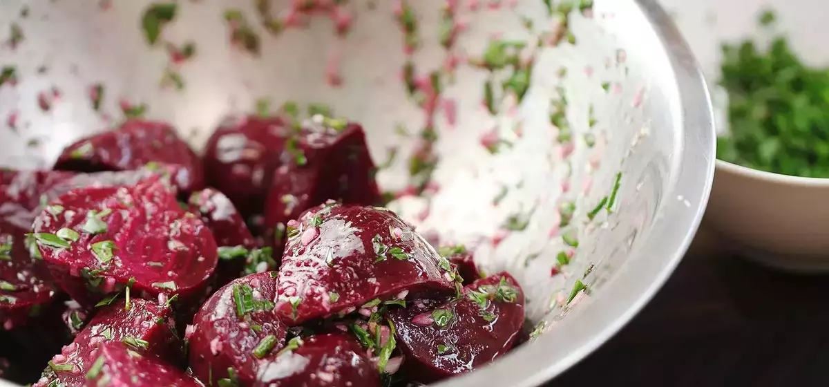 Roasted Beet Salad with Horseradish Crème Fraîche and Pistachios: A Culinary Delight