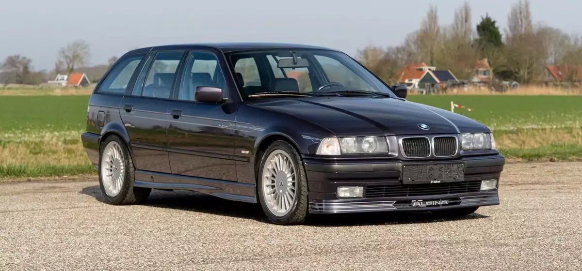 The Rare and Powerful 1996 Alpina B8 Touring: A V8-Powered Wagon Masterpiece