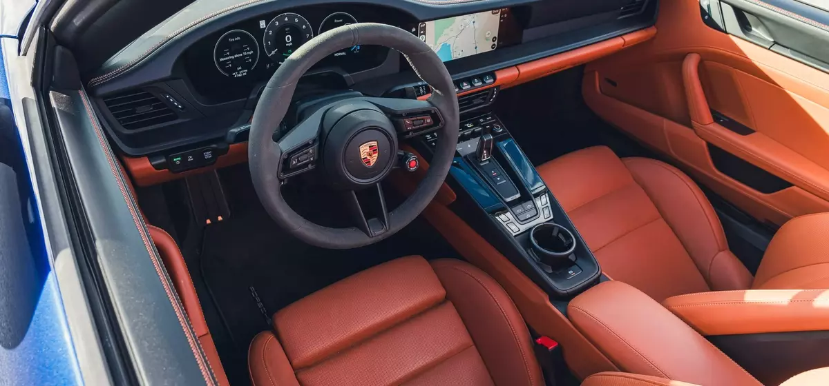 2025 Porsche 911 Carrera 4 GTS Cabriolet Interior Overview