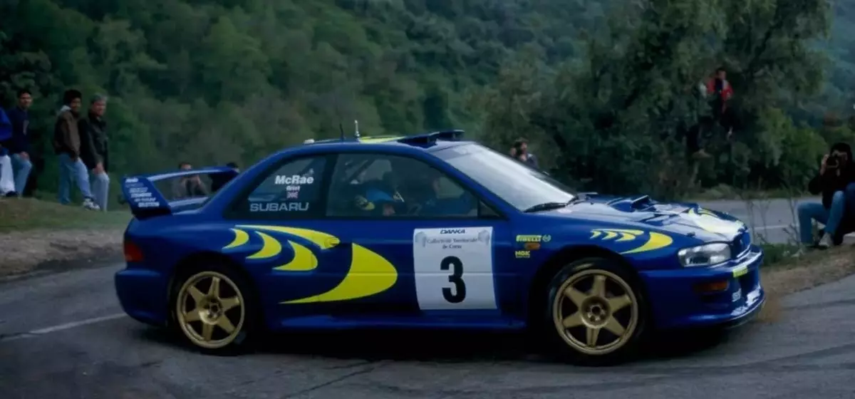 Subaru's Iconic Gold Wheels: A Fortunate Mistake