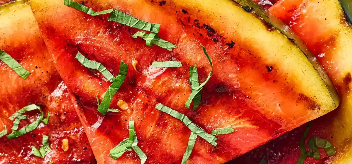 Grilled Watermelon with Honey-Lime-Cayenne Glaze: A Spicy Summer Treat