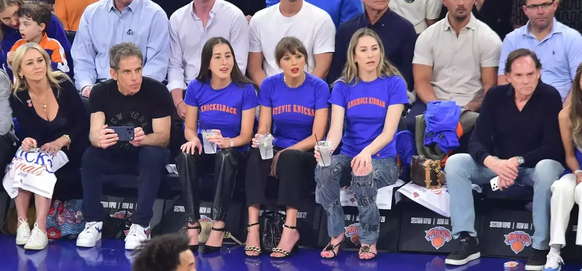 Taylor Swift's 'Stevie Knicks' Shirt Steals the Show at NBA Finals