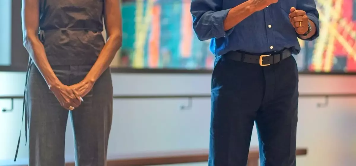 Michelle Obama's Signature Style at the Obama Presidential Center Opening
