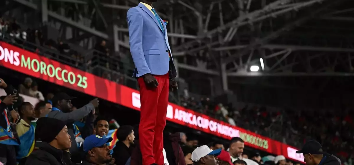 The Silent Fan: Michel Kuka Mboladinga's Unique Tribute to Congolese History at the World Cup