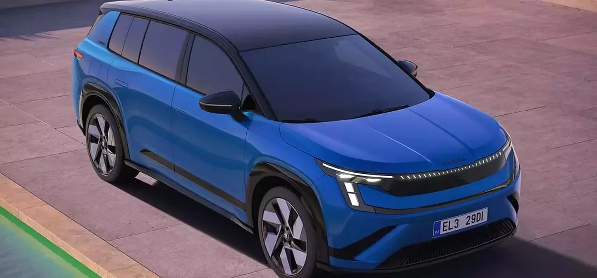 Skoda Unveils New Flagship Electric SUV: The Peaq