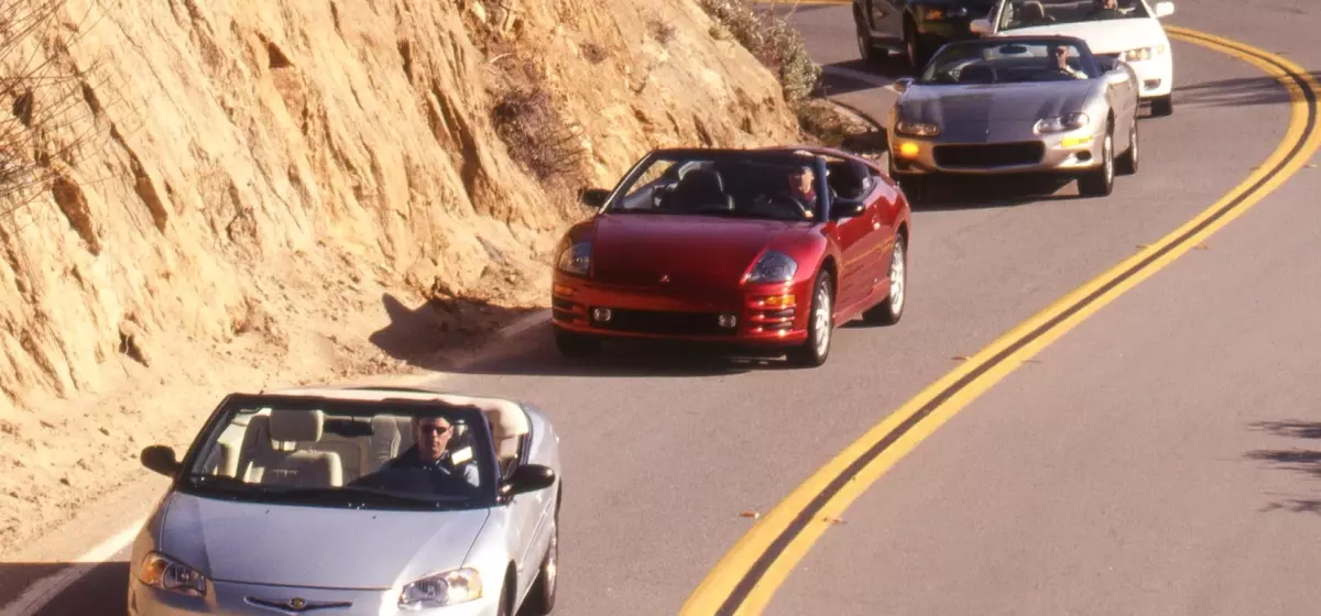 2001 Four-Seat Convertible Comparison Test: A Retrospective