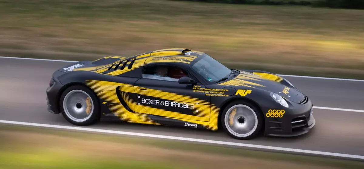 Ruf Unveils New Flat-Eight Engine at Goodwood Festival of Speed