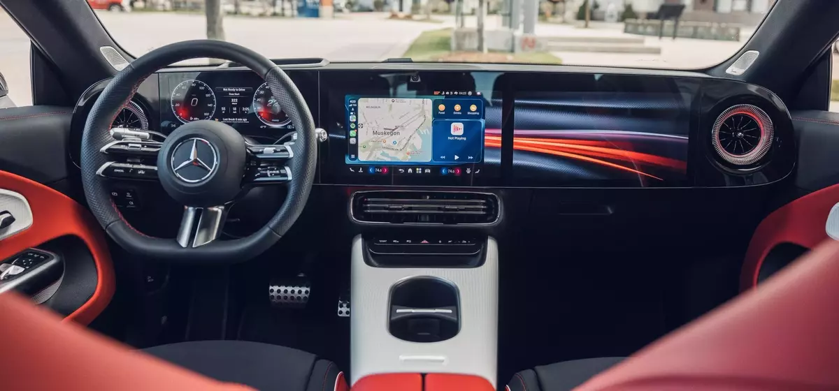 A Glimpse Inside the 2026 Mercedes-Benz CLA250+ Interior