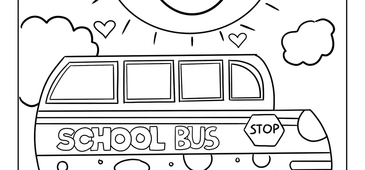 Engaging Back-to-School Coloring Sheets for Children
