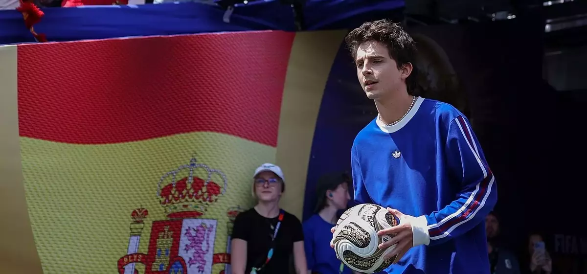 Timothée Chalamet Champions Adidas Samba's Return at World Cup Final