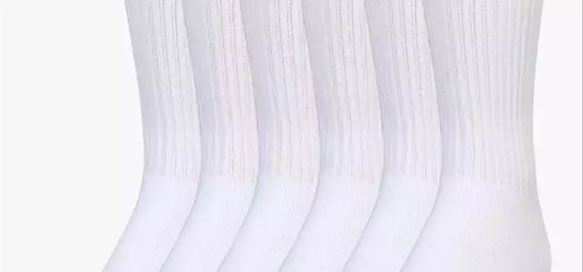 The Enduring Appeal of Classic White Crew Socks