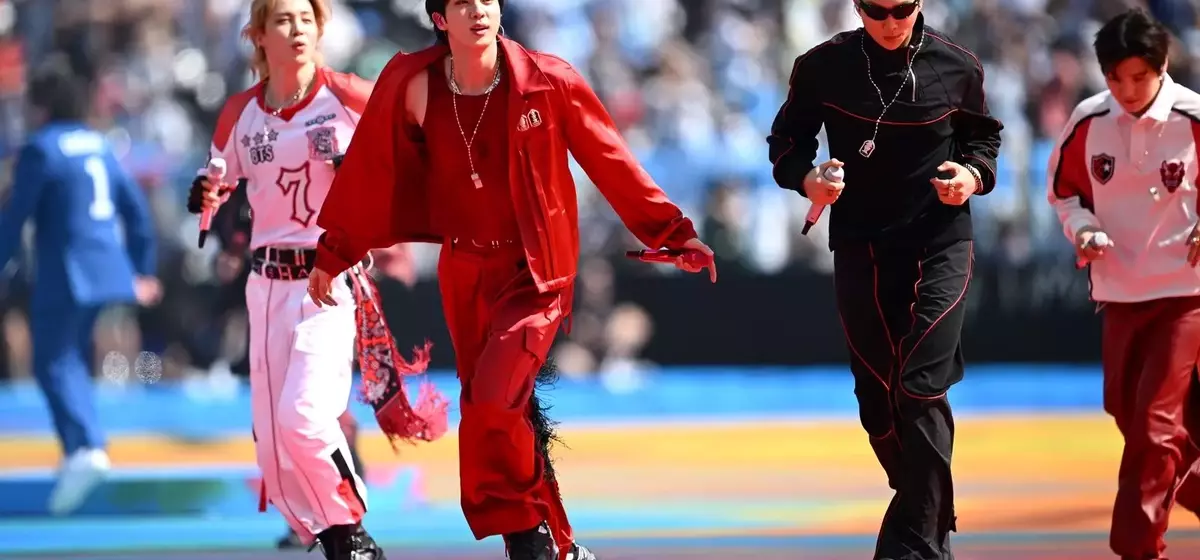 Independent London Designers Shine at World Cup Halftime Show, Dressing BTS Members