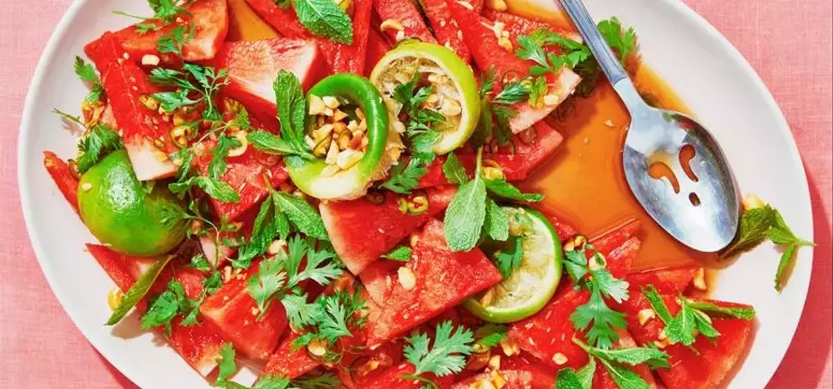 The Viral Watermelon Som Tam Salad: A Summer Sensation