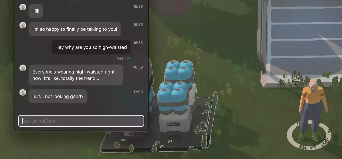 The Pitfalls of AI in MMO Life Sims: 'Seed's' Chatbot Dialogues Break Immersion