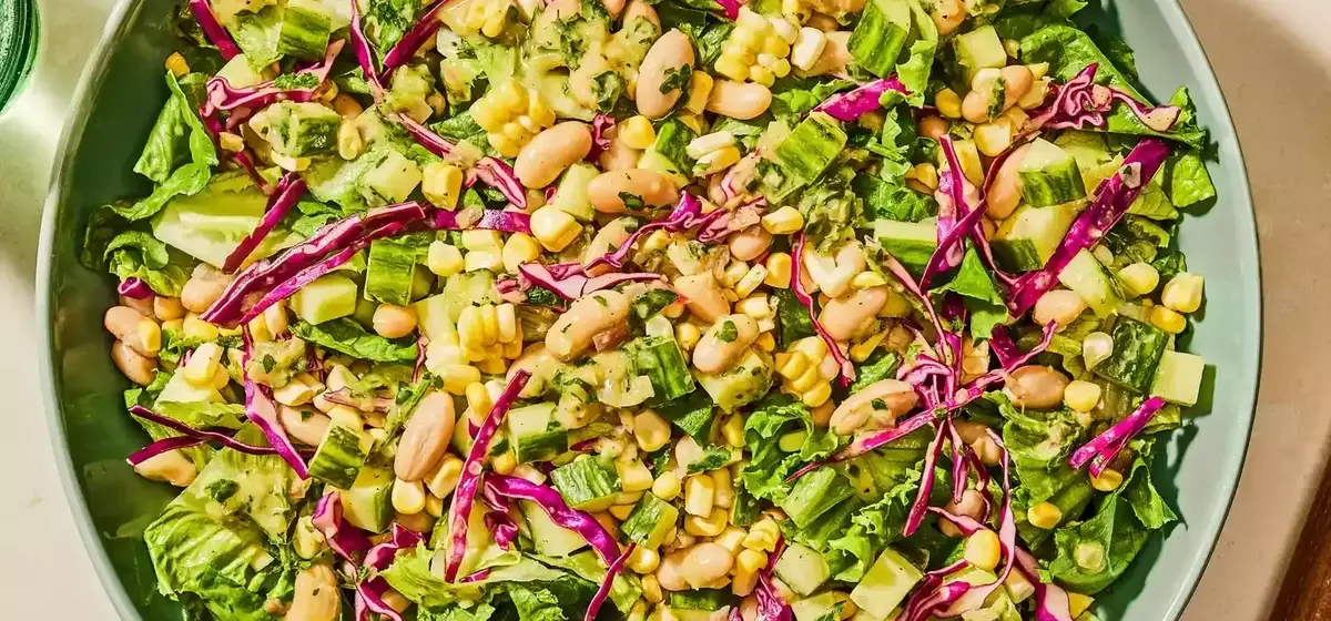 Refresh Your Plate: A Vibrant Cucumber, Corn, and White Bean Salad