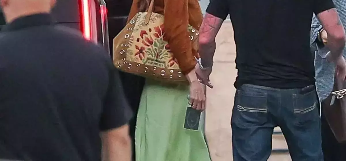 Dakota Johnson's Modern 70s Concert Style