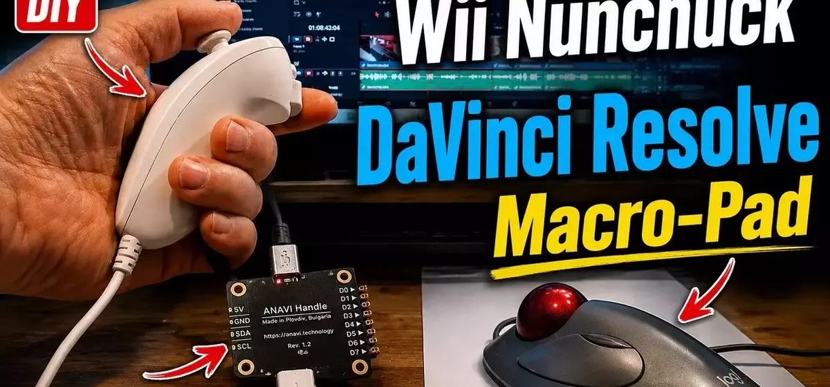 Wii Nunchuk Transforms into Ergonomic Video Editing Tool