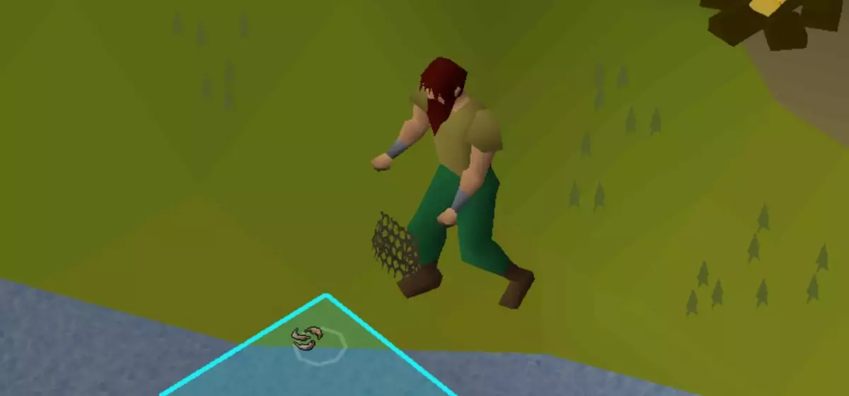 Old School RuneScape Player Achieves Max Fishing Skill Through Inefficient Grinding