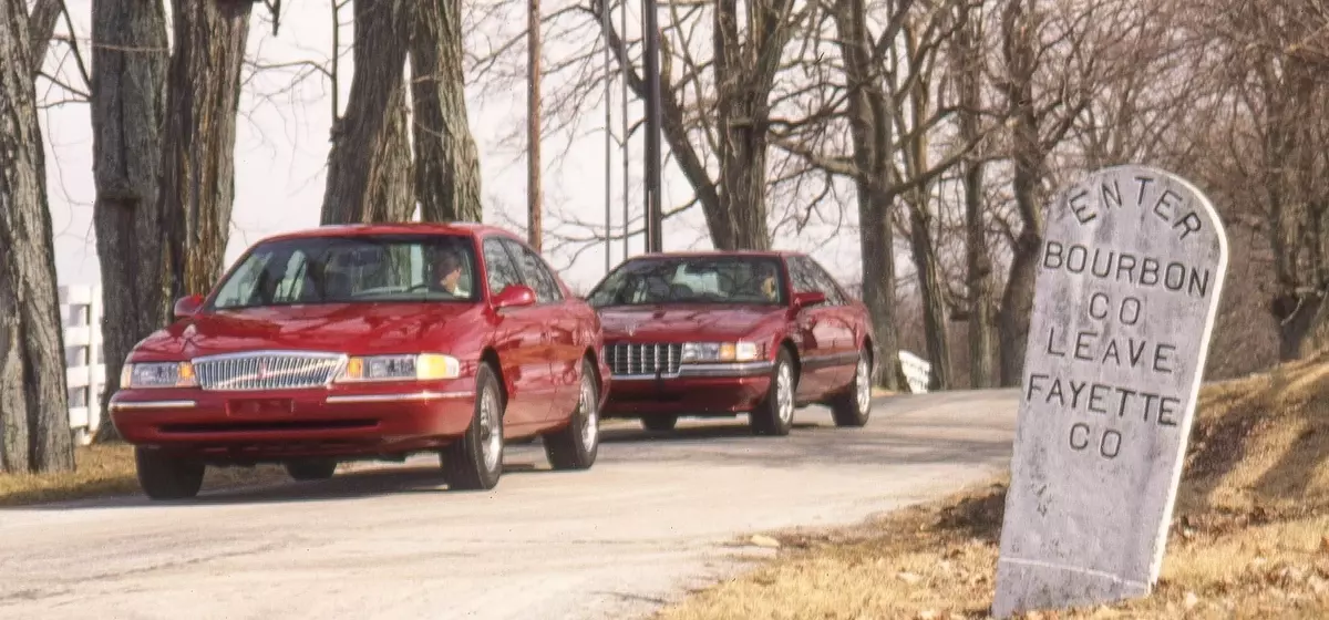 A Look Back: 1995 Cadillac SLS vs. Lincoln Continental
