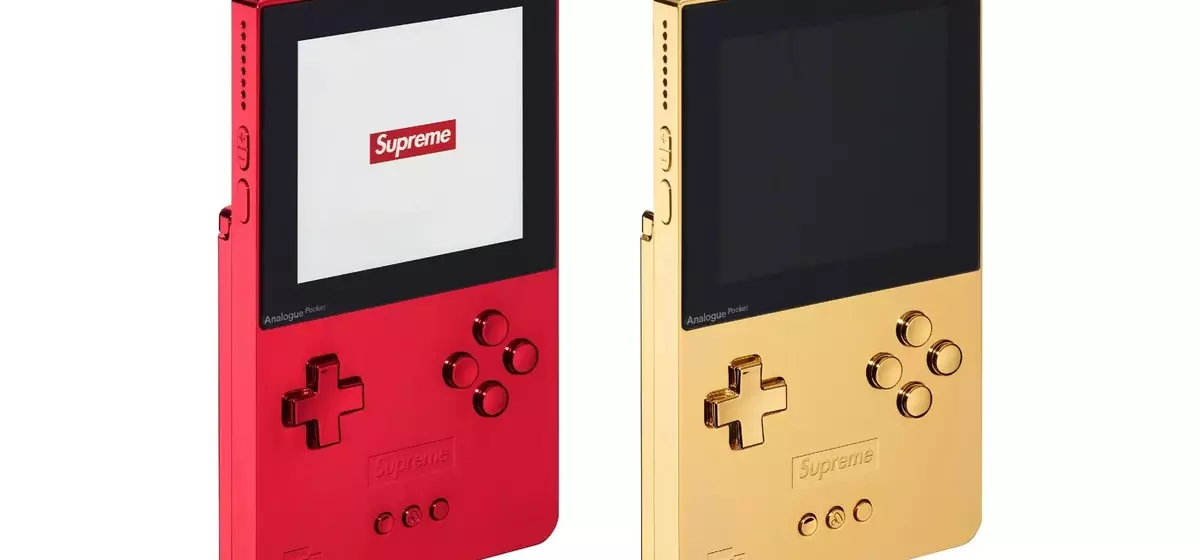 Supreme Collaborates with Analogue on Exclusive Pocket Handhelds