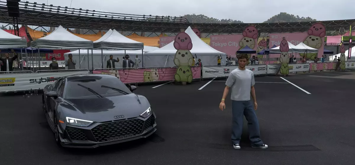 Forza Horizon 6: Unlocking the Dango Outfit in Mascot City's Tokyo City Dango Area