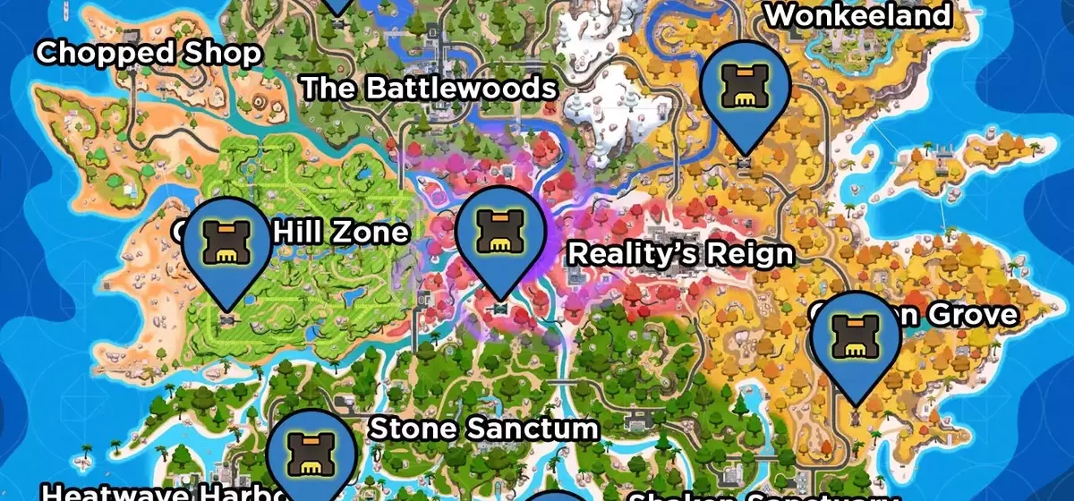 Fortnite Chapter 7 Season 4: Console Locations and Match Overrides Guide
