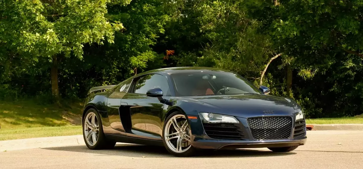 Rare 2008 Audi R8 with Manual Transmission and Low Mileage Offered for Sale