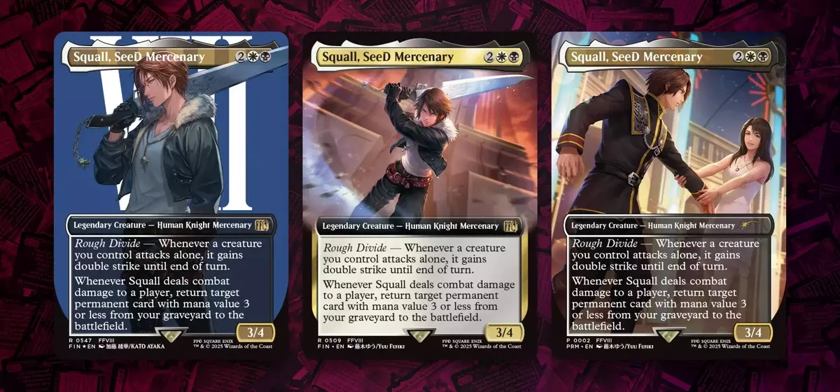 Unveiling the Strategic Depth of Squall, SeeD Mercenary in Magic: The Gathering Commander