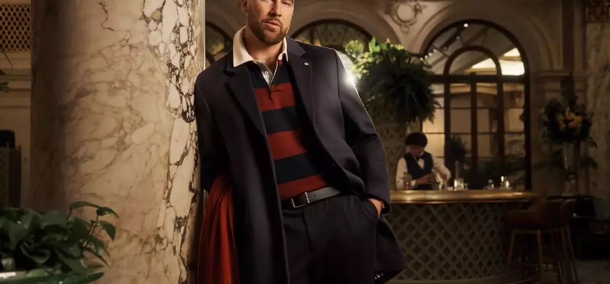 Travis Kelce Discusses His Dynamic Fashion Sense, Partnership with Tommy Hilfiger, and Upcoming Collection