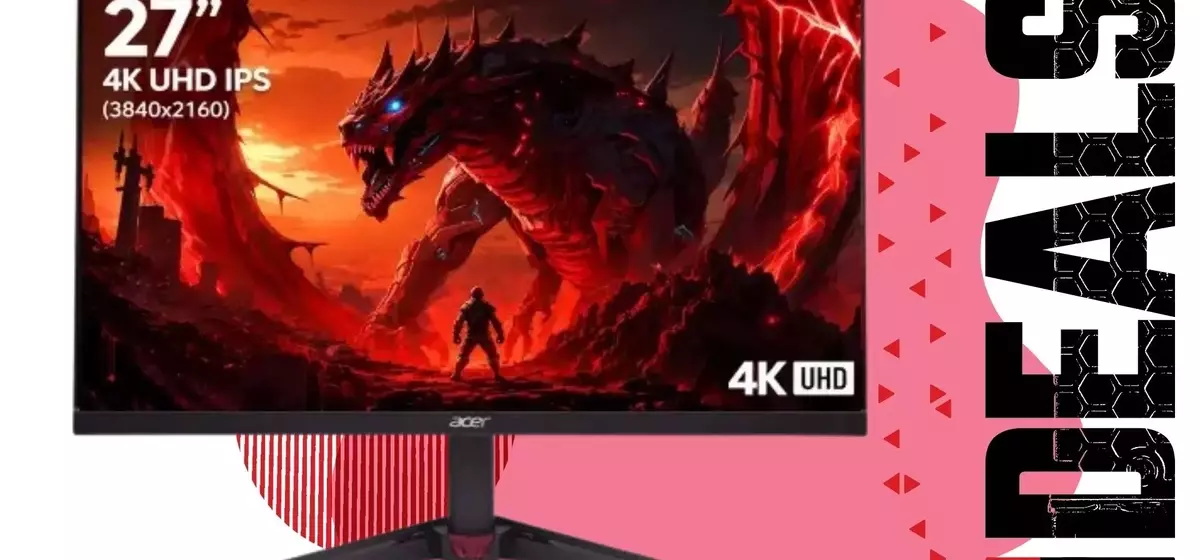 Unbeatable Value: Acer Nitro VG270K L1 4K Gaming Monitor for $160