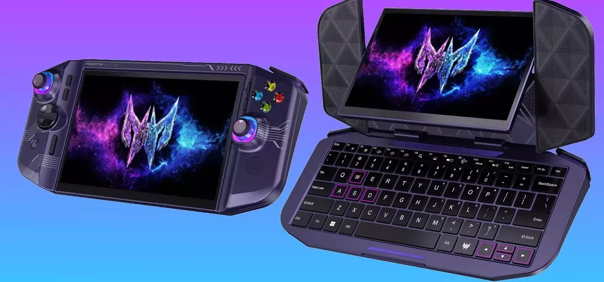 Acer's Hybrid Handheld/Laptop Concept and Predator Atlas 7 Gaming PC Revealed