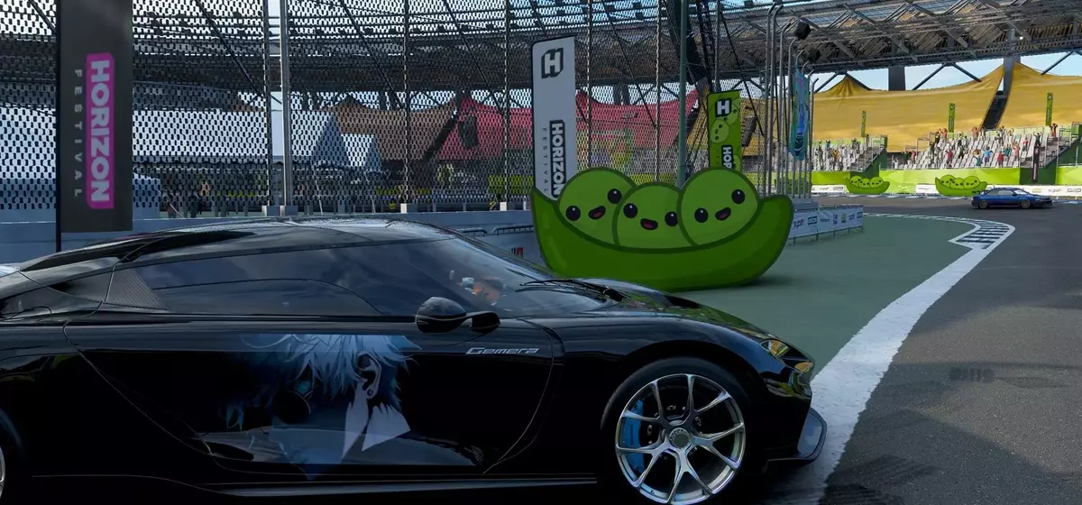 Locating the Minamino Edamame Area for the #PeasInAPod Challenge in Forza Horizon 6