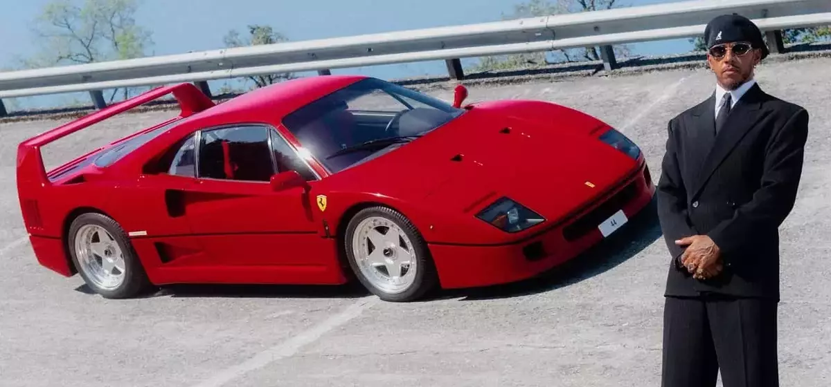 Lewis Hamilton's Ferrari F40: A Fated Arrival at Monza