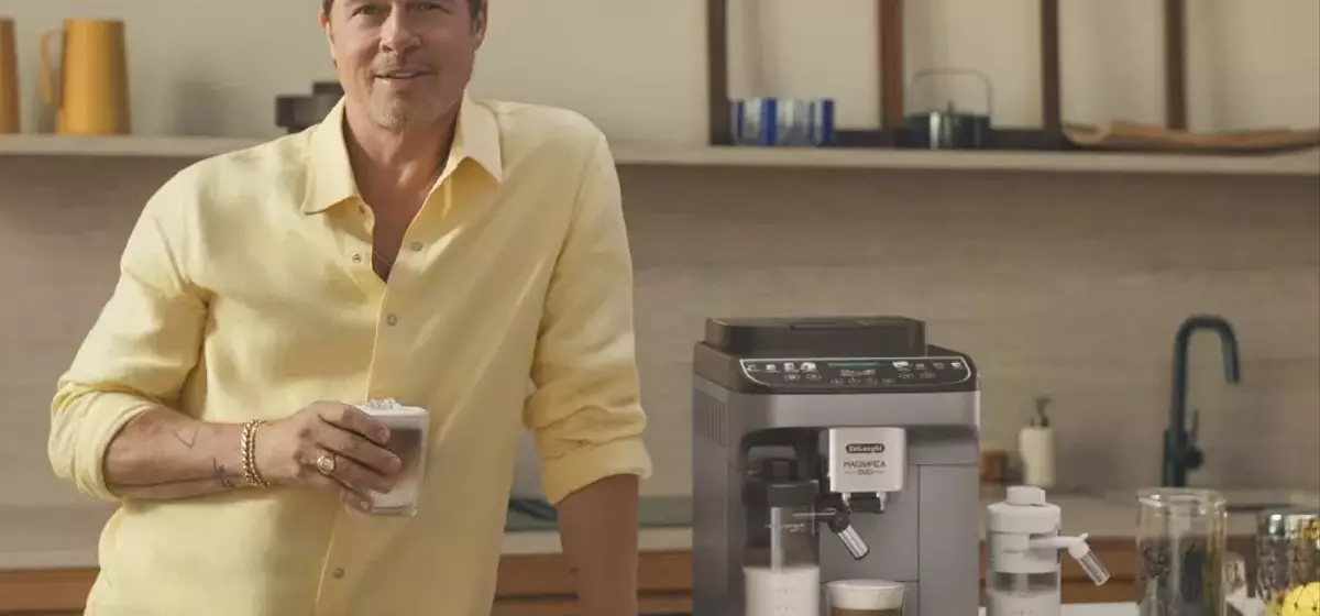 Brad Pitt's Canine Conversations in De'Longhi Espresso Ad