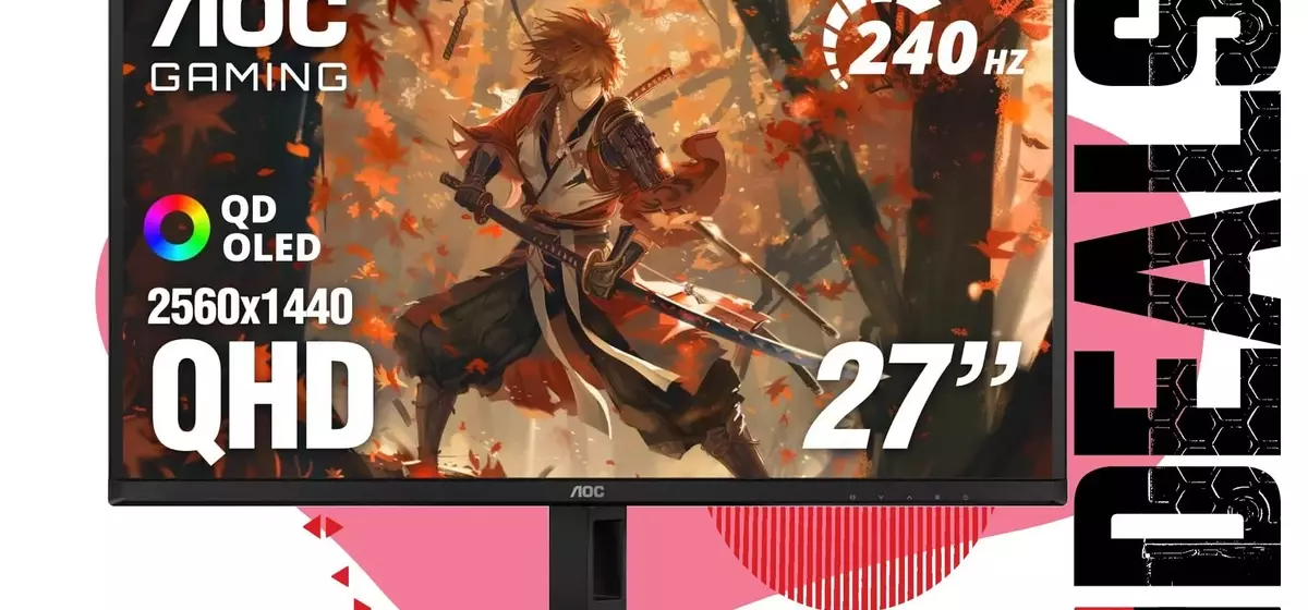 AOC Gaming Q27GAZD: The Ultimate 27-inch 240Hz QD-OLED Gaming Monitor for Only $330