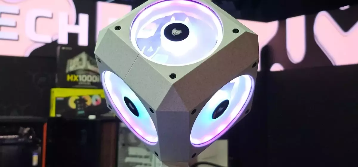 Corsair's Playful Fan Cube: From April Fools to Reality