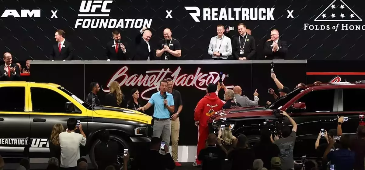 Dana White Secures First Ram Rumble Bee SRT for $1.5 Million at Charity Auction