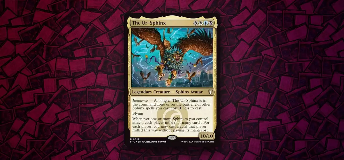 The Ur-Sphinx: A New Powerhouse in Magic: The Gathering's 'Reality Fracture' Set