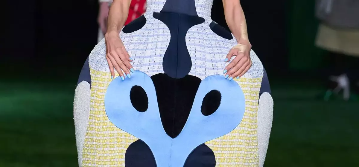 Painter Amy Sherald's Immersive Experience at Thom Browne's Spring 2027 Fashion Show