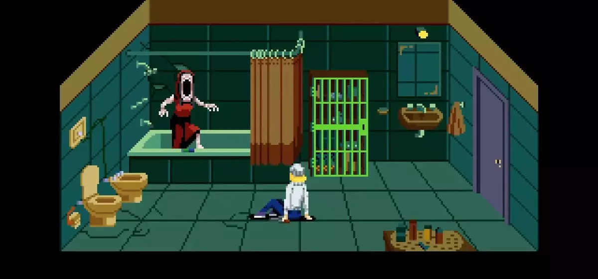 Tenebris Somnia: A 2D Retro Survival Horror with Live-Action Cutscenes