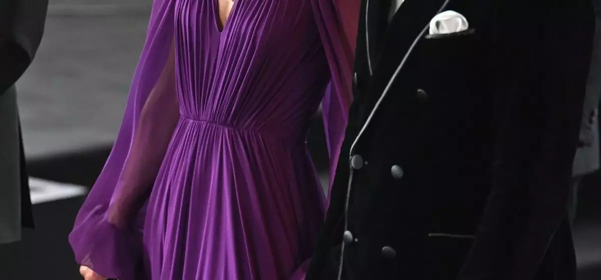Royals Attend 'Digger' Premiere, Princess Kate Dazzles in Purple