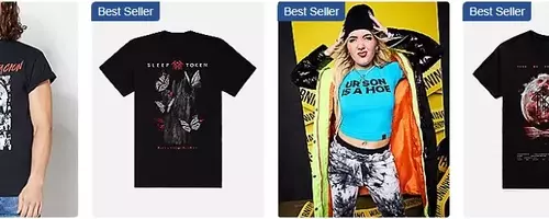 Online Exclusive T-Shirts Discount