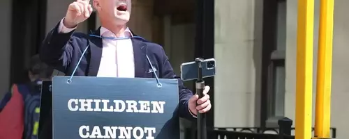 Free Speech Under Siege: Activists Detained in Brussels for Opposing Child Transgender Treatments
