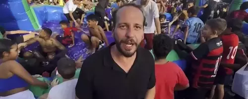 Global TikTok Star Joins Footballer in Heartwarming Charity Appearance